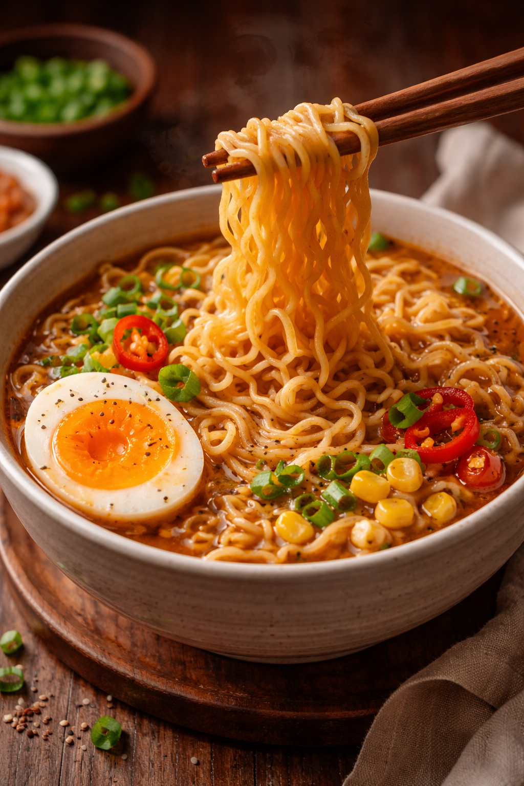Deluxe instant noodles